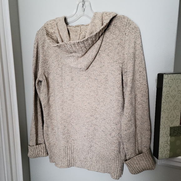 Vintage Composites by Liz Claiborne Hooded Cotton Blend Sweater - Picture 4 of 12